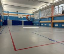 Волейбольный зал на Римской