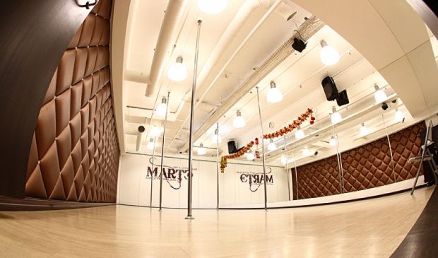 Фотография Школа танцев Мартэ на Проспекте Мира Танцевальный Зал №3 (84 кв.м.)