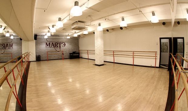 Фотография Школа танцев Мартэ на Проспекте Мира Танцевальный Зал №4 (91 кв.м.)