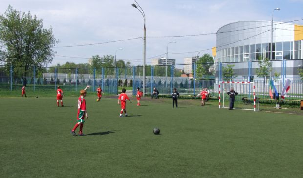 Фотография Футбольное поле в Черкизовском детском парке