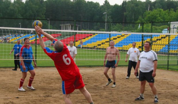 Фотография Площадка для пляжного волейбола