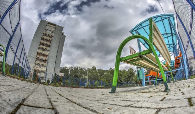 Фотография Футбольно-баскетбольная площадка на Чечулина