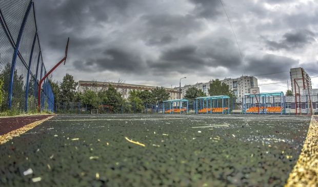 Фотография Футбольно-баскетбольная площадка на Чечулина