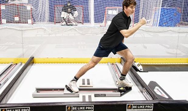 Фотография Бросковая тренировка по хоккею в сети хоккейно-тренировочных центров №1 -