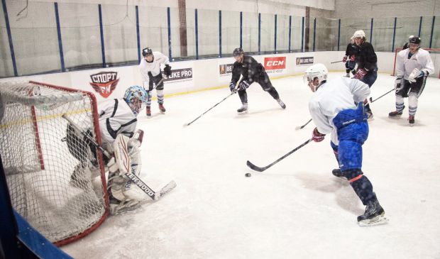 Фотография Бросковая тренировка по хоккею в сети хоккейно-тренировочных центров №1 -