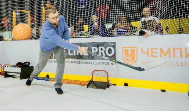 Фотография Бросковая тренировка по хоккею в сети хоккейно-тренировочных центров №1 -