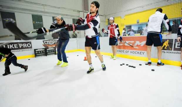 Фотография Бросковая тренировка по хоккею в сети хоккейно-тренировочных центров №1 -