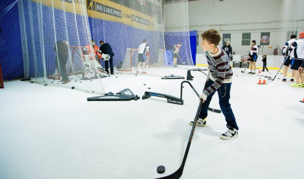 Фотография Бросковая тренировка по хоккею в сети хоккейно-тренировочных центров №1 -