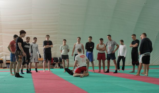 Фотография Зал для единоборств в  Московском клубе самообороны 