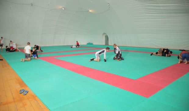 Фотография Зал для единоборств в  Московском клубе самообороны 