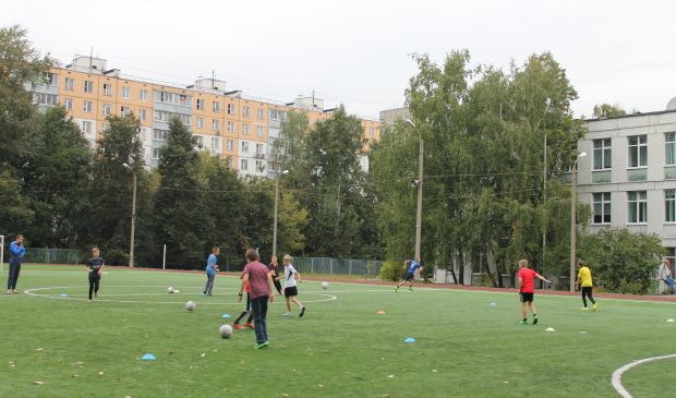 Фотография Футбольное поле (Лицей №1515, корпус 2)