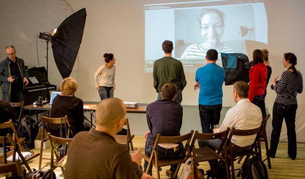 Фотография Танцевальный зал Studio 100 в LOFT ФАРФОР