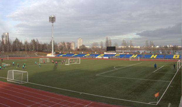 Фотография Футбольное поле на стадионе Янтарь