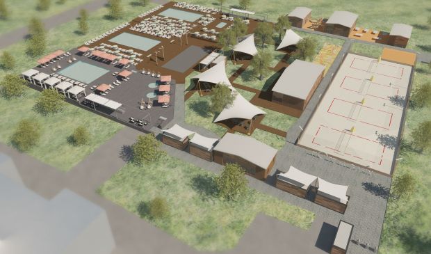 Фотография Площадка для пляжного волейбола и футбола №1