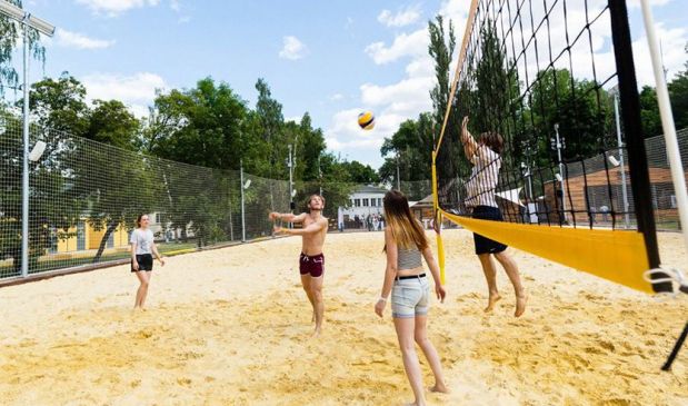 Фотография Площадка для пляжного волейбола и футбола №4  