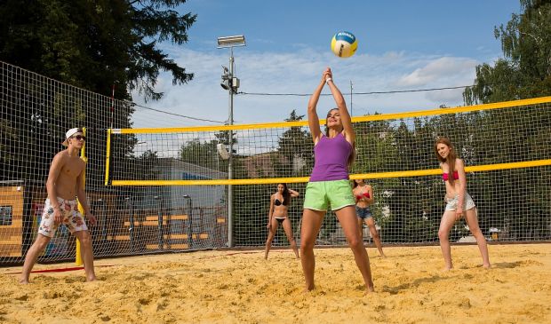 Фотография Площадка для пляжного волейбола и футбола №4  