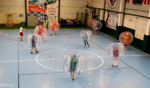 Фотография Бампербол (Футбол в шарах)