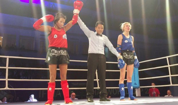 Фотография Тайский бокс(женская группа)