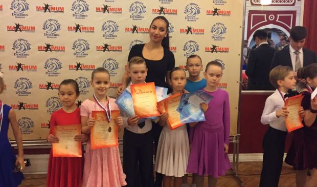 Фотография Спортивные бальные танцы для детей