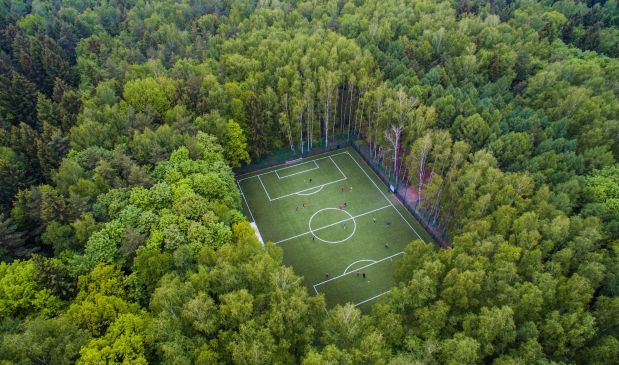 Фотография Футбольное поле в парке Мещерский