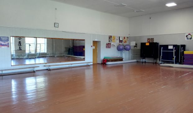 Фотография Гимнастический зал на стадионе 