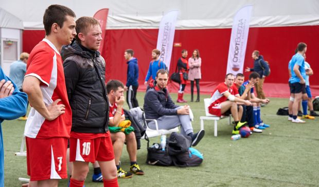 Фотография Стадион им. В.А. Мягкова (СпортВсегда ВДНХ): открытое поле для мини-футбола с искусственной травой