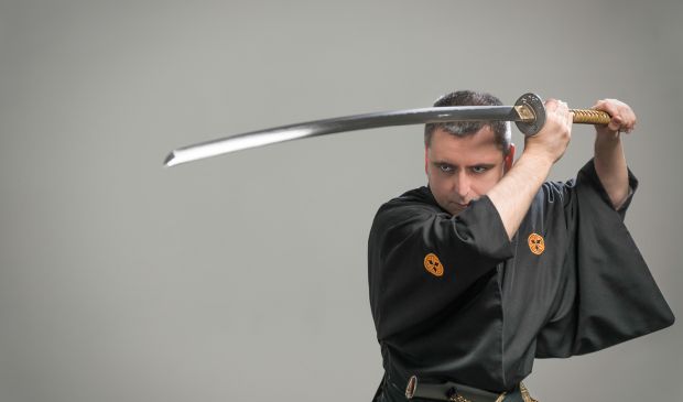 Фотография дом искусства владения самурайским мечом — иайдзюцу и иайдо