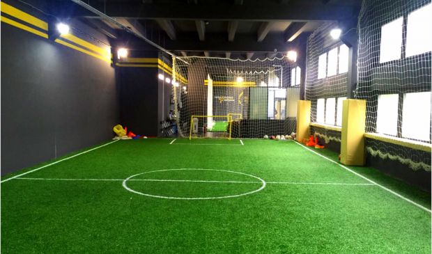 Фотография Большой зал - искусственная трава 20х10 кв.м.