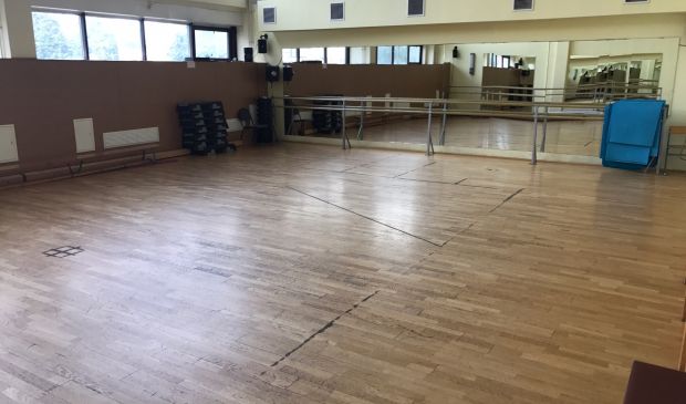 Фотография Большой зал аэробики в ФОК 