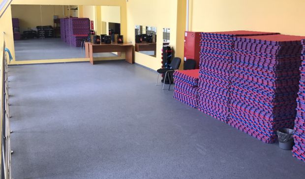 Фотография Малый зал аэробики 78 кв.м в ФОК 