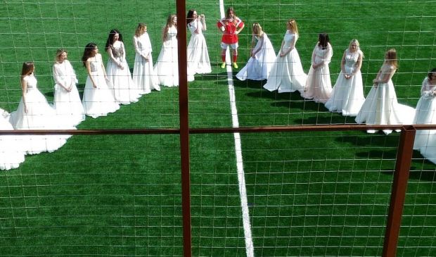 Фотография Футбольное поле 40х20 