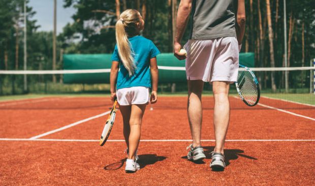 Фотография Сплит-тренировки по большому теннису