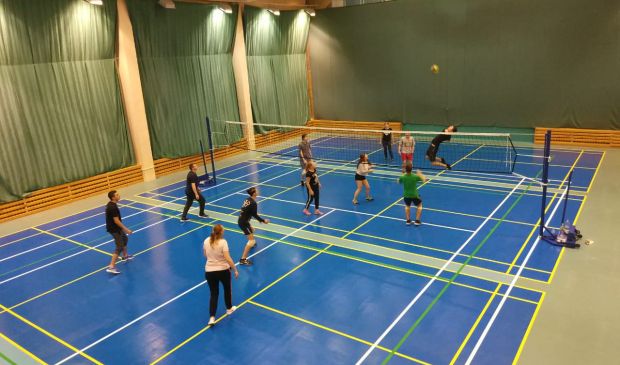 Фотография Площадка для волейбола 24х18 кв.м. в клубе SmashClub