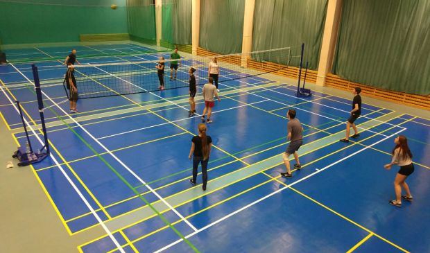 Фотография Площадка для волейбола 24х18 кв.м. в клубе SmashClub