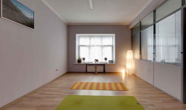 Фотография Зал для индивидуальных практик 18 кв.м. в ANANDA YOGA MOSCOW
