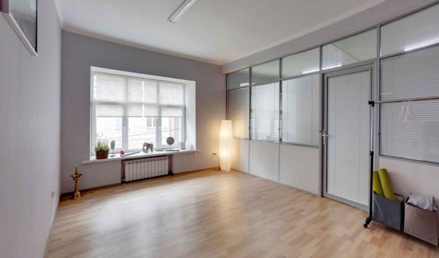 Фотография Зал для индивидуальных практик 18 кв.м. в ANANDA YOGA MOSCOW