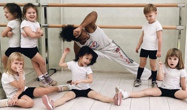 Фотография Капоэйра на Домодедовской с мастером из Бразилии в Школе капоэйры FGR