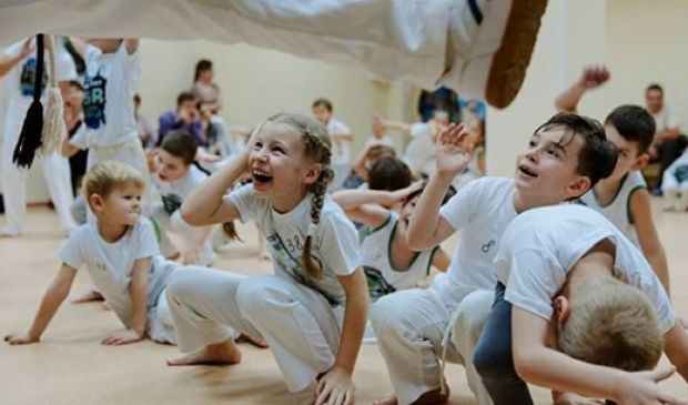 Фотография Капоэйра на Домодедовской с мастером из Бразилии в Школе капоэйры FGR