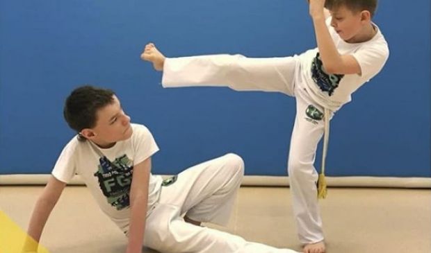 Фотография Капоэйра в г.Московский с мастером из Бразилии в Школе капоэйры FGR