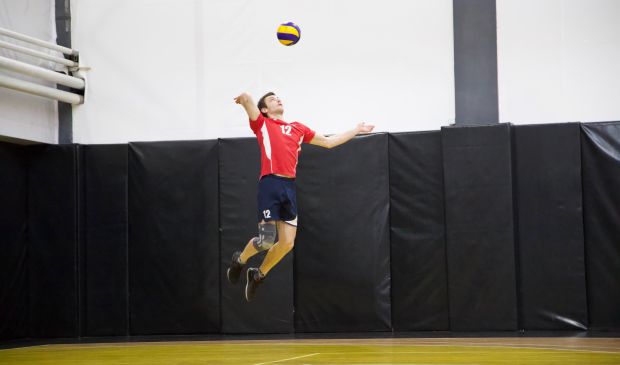 Фотография Групповые тренировки по волейболу