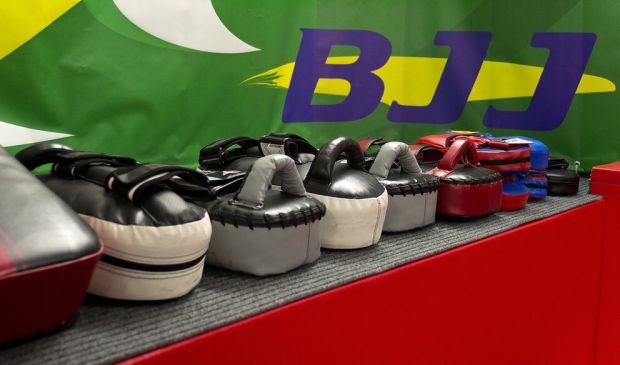 Фотография Зал единоборств с татами и мешками 80м2