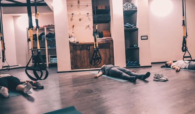 Фотография Зал для индивидуальных и групповых занятий 65 кв.м. в студии ЙОГА INN