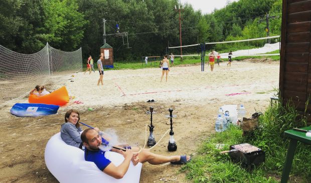 Фотография Открытые площадки для пляжного волейбола