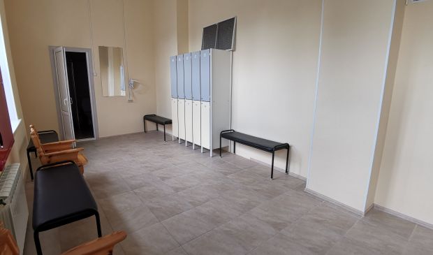 Фотография Крытые теннисные корты (манеж) на стадионе 