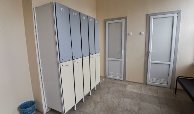 Фотография Крытые теннисные корты (манеж) на стадионе 