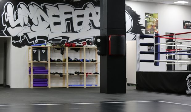 Фотография Зона бокса с рингом 180 кв.м. в клубе Undefeated Boxing Gym