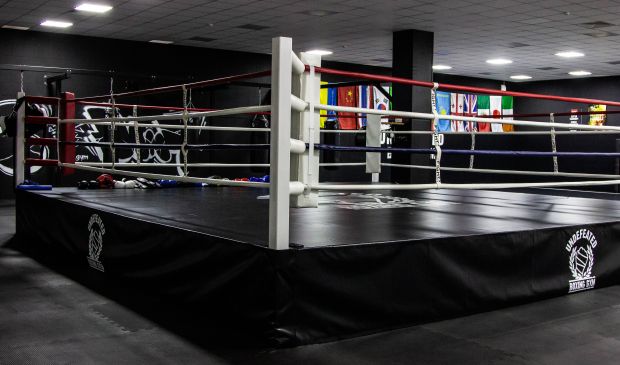 Фотография Зона бокса с рингом 180 кв.м. в клубе Undefeated Boxing Gym