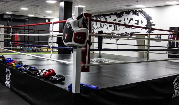 Фотография Зона бокса с рингом 180 кв.м. в клубе Undefeated Boxing Gym