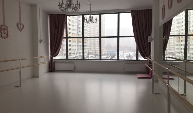 Фотография Розовый зал 50 кв.м. в Школе балета 