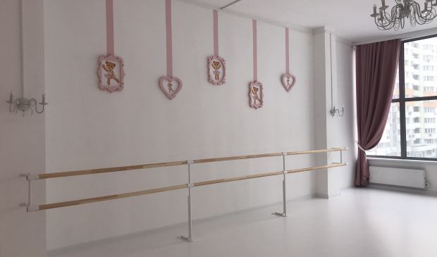 Фотография Розовый зал 50 кв.м. в Школе балета 